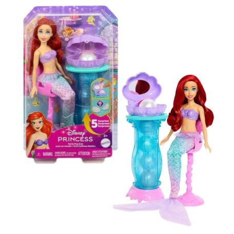 Disney Hercegnők gyöngyvarázs meglepetéssel - Ariel öltözőasztalkája játékszett