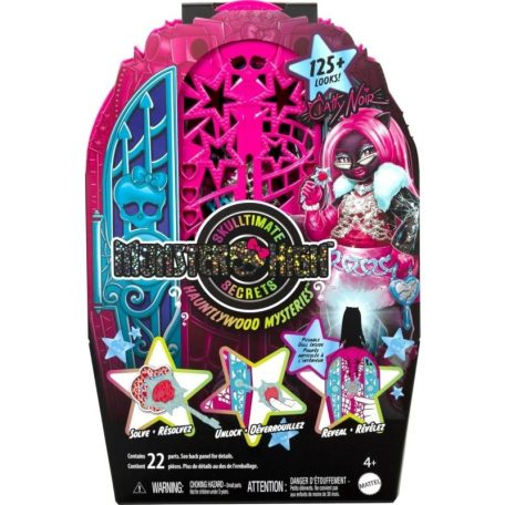 Monster High Szörnyen Jóbarátok Titkai - Rémes Nyomozás Dívák - Catty Noir