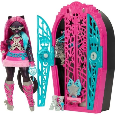 Monster High Szörnyen Jóbarátok Titkai - Rémes Nyomozás Dívák - Catty Noir