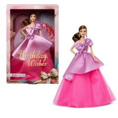   Barbie Signature Boldog születésnapot! Barbie baba barna hajjal