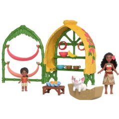   Disney Hercegnők - Vaiana 2 - Kunyhó játékszett Vaiana és Simea otthona
