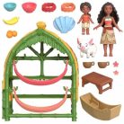 Disney Hercegnők - Vaiana 2 - Kunyhó játékszett Vaiana és Simea otthona