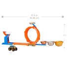 Hot Wheels: Monster Trucks Bigfoot 2 az 1-ben hurok-és ugratópálya 50. évfordulós járgánnyal