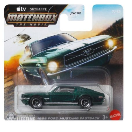 Matchbox A Film - 7/12 1968 Ford Mustang Fastback kisautó