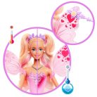 Barbie - Fantasztikus tündér baba színváltós szárnyakkal