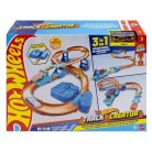 Hot Wheels Stunt Tracks pályaszett - Felturbózott ugratós versenypálya készlet