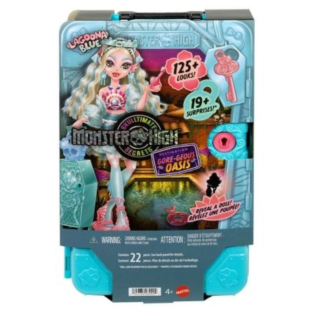 Monster High szörnyen Jóbarátok Titkai Rémes utazások - Lagoona Blue