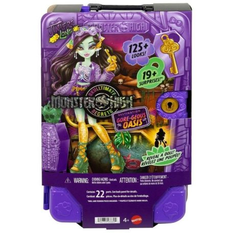 Monster High szörnyen Jóbarátok Titkai Rémes utazások - Jinafire Long