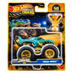   Hot Wheels Monster Trucks Bajnok kisautó serleggel - Mega-Wrex (1:64)