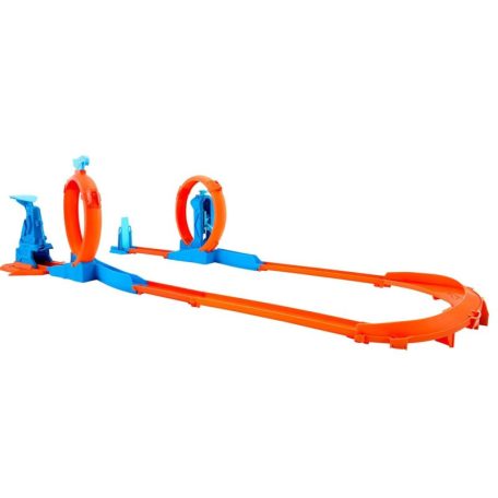 Hot Wheels Track Creator tripla hurok pályaszett