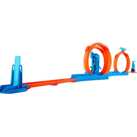 Hot Wheels Track Creator tripla hurok pályaszett