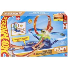 Hot Wheels Stunt Tracks ütközés a levegőben pályaszett
