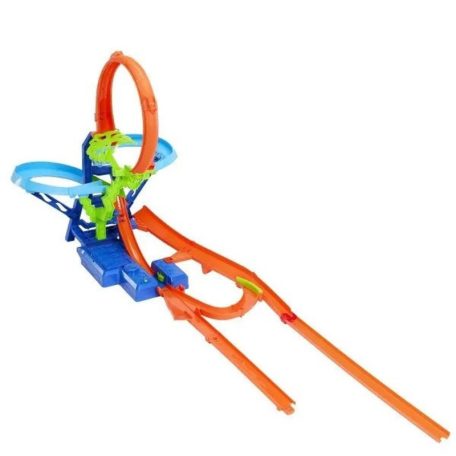 Hot Wheels Stunt Tracks ütközés a levegőben pályaszett