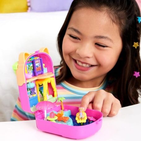 Polly Pocket Cicás jégkrém üdülőhely játékszett
