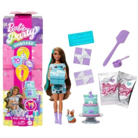 Barbie Party Reveal meglepetés szett - Corgi