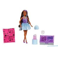 Barbie Party Reveal Glamour meglepetés divatbaba (lila)