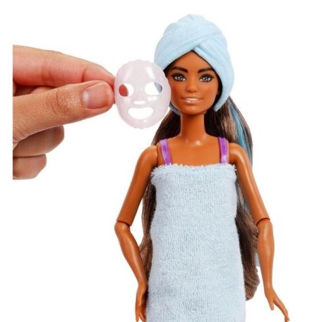 Barbie Party Reveal Glamour meglepetés divatbaba (lila)