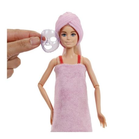 Barbie Party Reveal Glamour meglepetés divatbaba (piros)