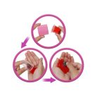 Barbie Party Reveal Glamour meglepetés divatbaba (piros)