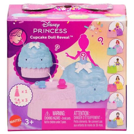 Disney Hercegnők mini Cupcake meglepetés játékszett (5 db)