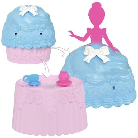 Disney Hercegnők mini Cupcake meglepetés játékszett (5 db)