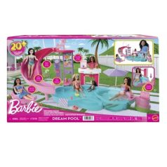 Barbie medencés buli játékszett