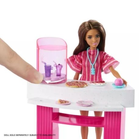 Barbie medencés buli játékszett