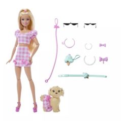 Barbie kiskedvenc játékszett (rózsaszín)