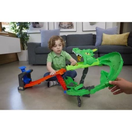 Hot Wheels Monster Trucks Sárkányfutam pályaszett