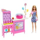 Barbie Rejtélyek tengerparti detektívek - Vattacukor stand játékszett