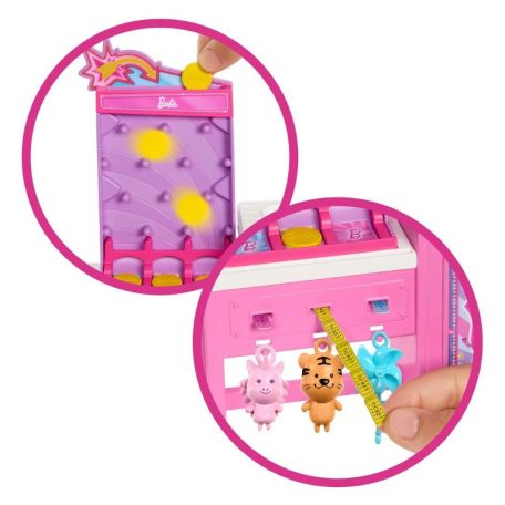 Barbie Rejtélyek tengerparti detektívek - Vattacukor stand játékszett