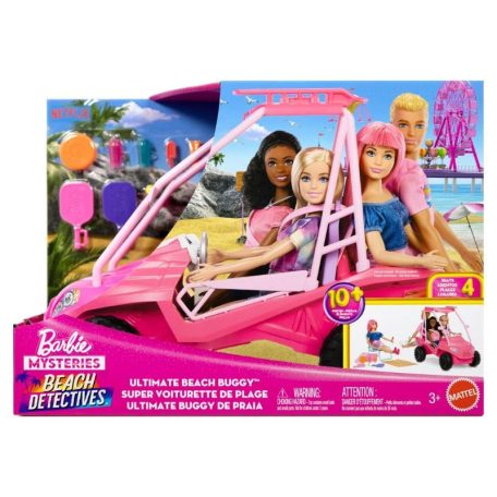 Barbie Rejtélyek tengerparti detektívek - Strandjárgány játékszett