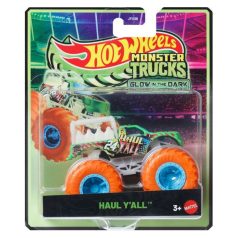   Hot Wheels Monster Trucks Glow in the Dark sötétben világító játékautó - Haul Y'all (1:64)