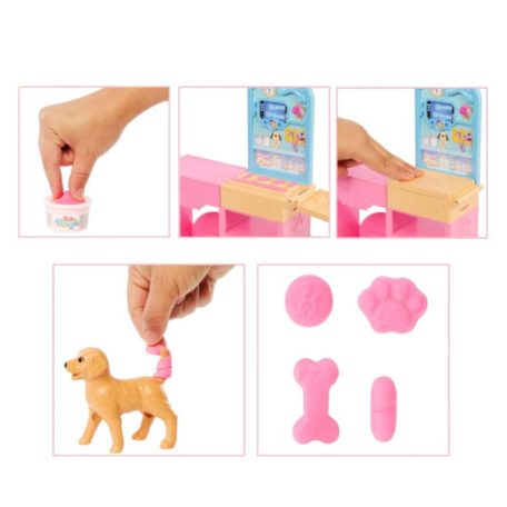 Barbie Állatorvos játékszett babával - Gyors gyógyulás állatorvosi klinika