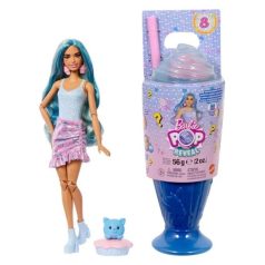 Barbie Pop Reveal játékszett - Illatos shaker baba (kék)