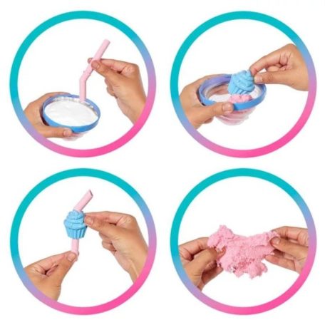 Barbie Pop Reveal játékszett - Illatos shaker baba (kék)