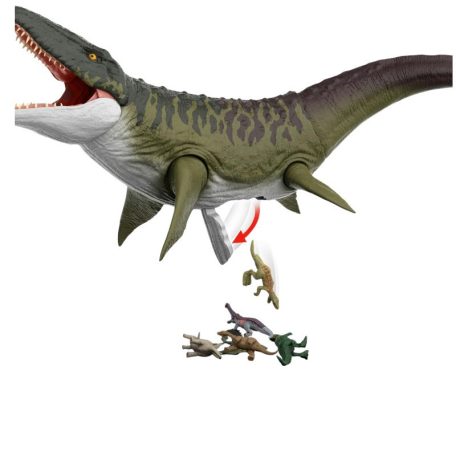 Jurassic World: Újjászületés - Super Colossal - Mosasaurus figura