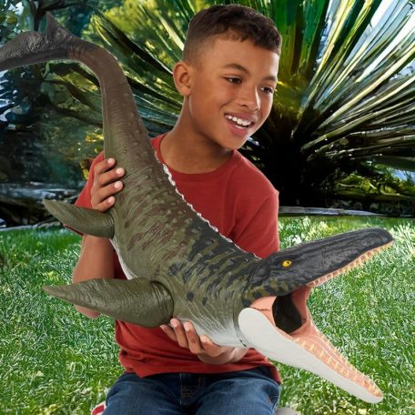 Jurassic World: Újjászületés - Super Colossal - Mosasaurus figura