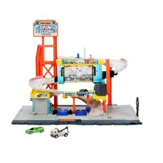 Matchbox Forgószél Autómosó pályaszett