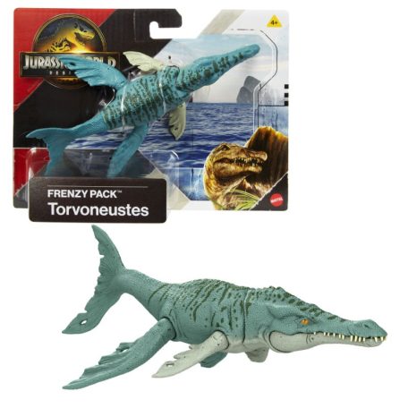 Jurassic World: Újjászületés - Frenzy Pack - Torvoneustes dinó figura