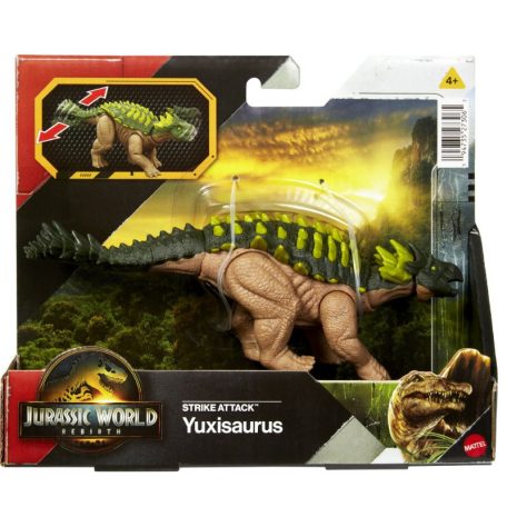 Jurassic World: Újjászületés - Strike Attack - Yuxisaurus támadó dinó figura