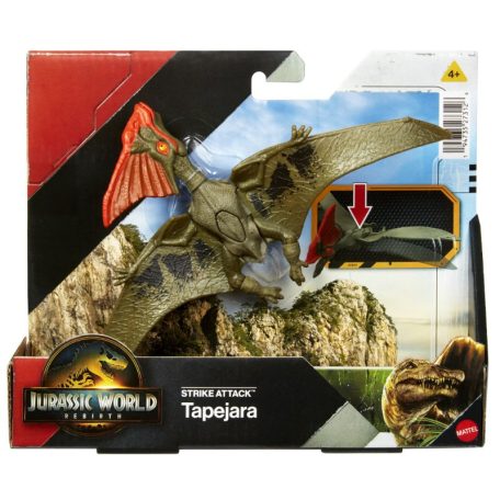 Jurassic World: Újjászületés - Strike Attack - Tapejara támadó dinó figura