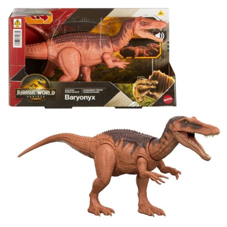 Jurassic World: Újjászületés - Wild Roar - Baryonyx támadó dinó figura hanggal