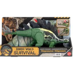   Jurassic World Gigantic Thrashers - Óriás támadó dinó akciófigura - Stegosaurus