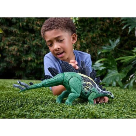 Jurassic World Gigantic Thrashers - Óriás támadó dinó akciófigura - Stegosaurus