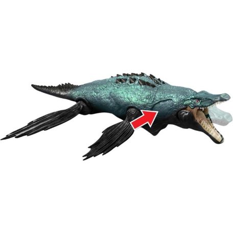 Jurassic World Gigantic Thrashers - Óriás támadó dinó akciófigura - Liopleurodon