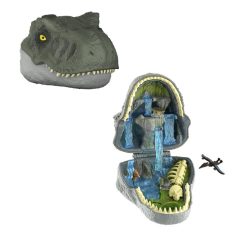   Jurassic World: Újjászületés - Micro Adventures - Tyrannoaurus Rex mini játékszett