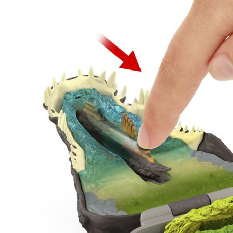 Jurassic World: Újjászületés - Micro Adventures - Spinosaururs mini játékszett