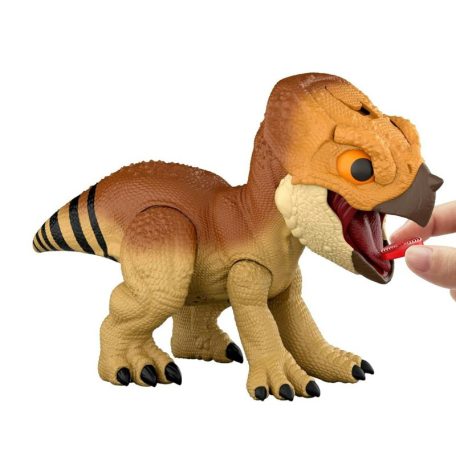 Jurassic World: Újjászületés - Aquilops Dolores interaktív dinó figura