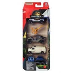   Matchbox Jurassic World: Újjászületés - Rapid Gateway Unit készlet (5 db)